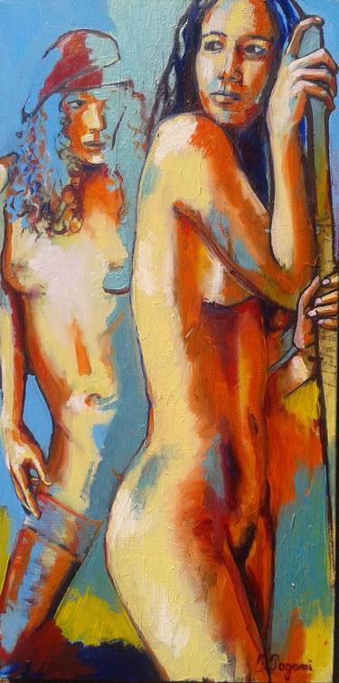 Original Nude Painting by Philippe PAGANI