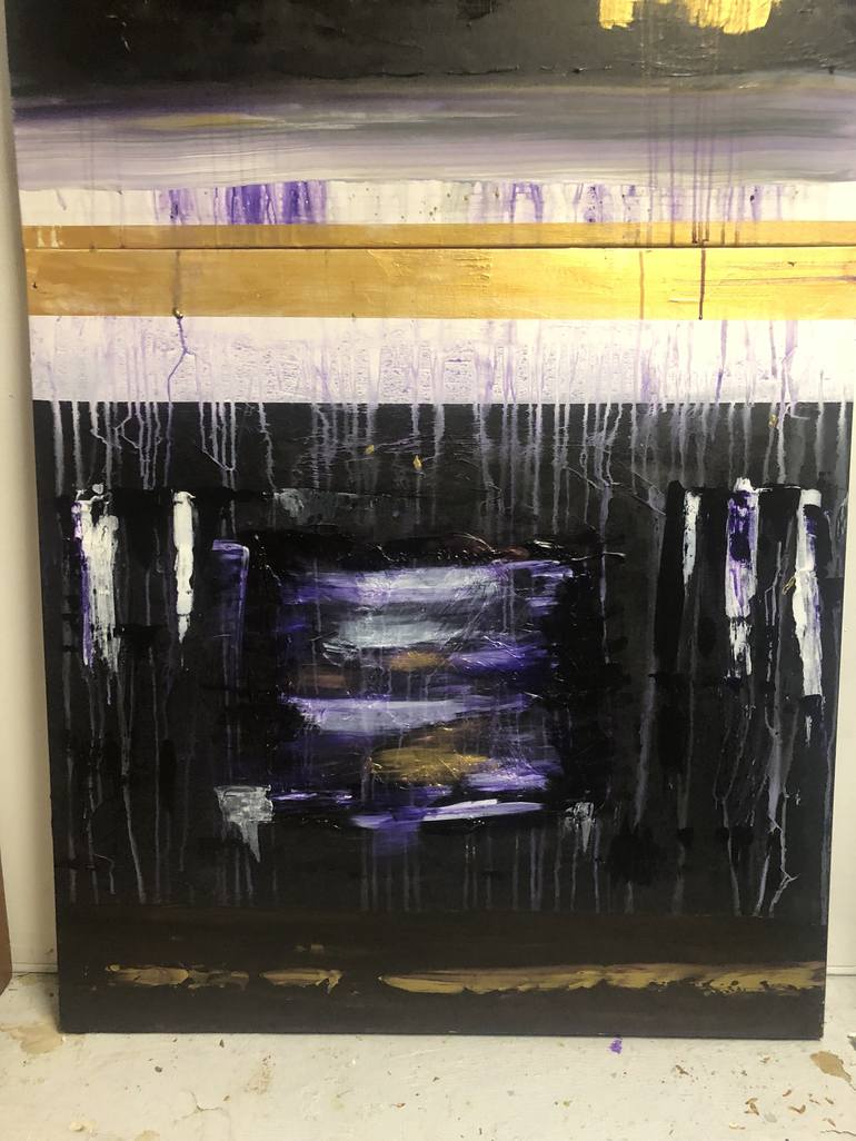 Original Conceptual Abstract Painting by D-Y-B ART