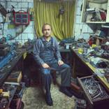 Portrait of father by Alexander Paunkovic