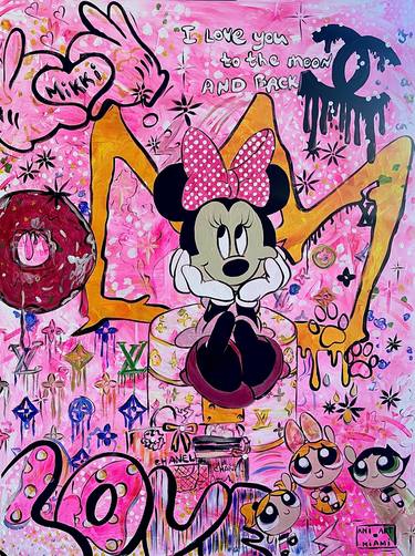 Minnie Mouse Chanel, Collages by Adriano Cuencas