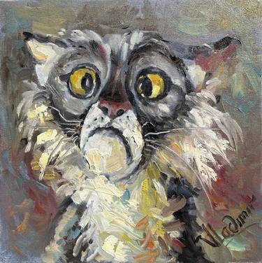 Original Expressionism Animal Paintings by Vladimir Demidovich