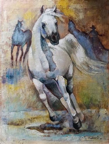 Original Horse Paintings by Vladimir Demidovich