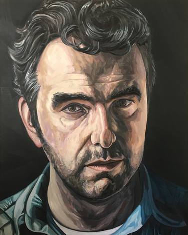 Print of Portrait Paintings by Christopher Leach