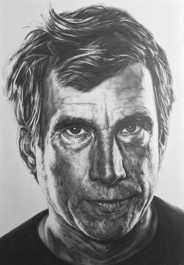 Print of Expressionism Portrait Drawings by Christopher Leach