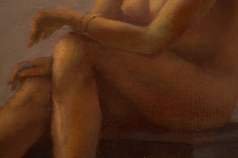 Original Figurative Nude Painting by Vaughn Gillson