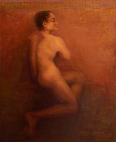 Original Fine Art Nude Paintings by Vaughn Gillson