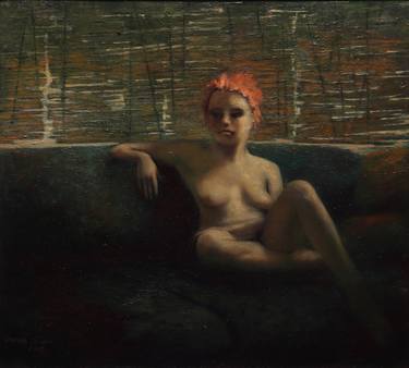Original Fine Art Nude Paintings by Vaughn Gillson