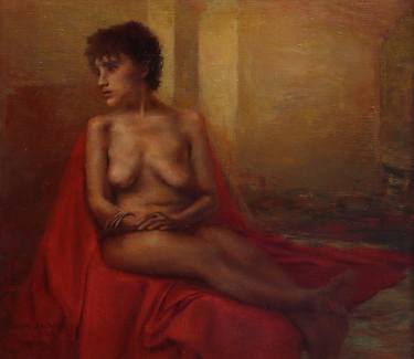 Original Fine Art Nude Paintings by Vaughn Gillson