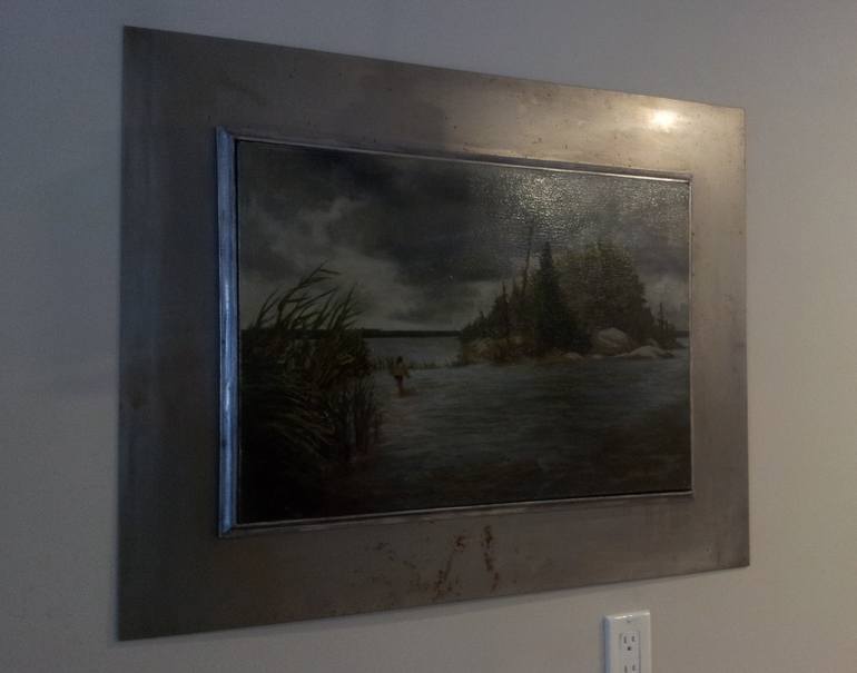 Original Figurative Landscape Painting by Vaughn Gillson