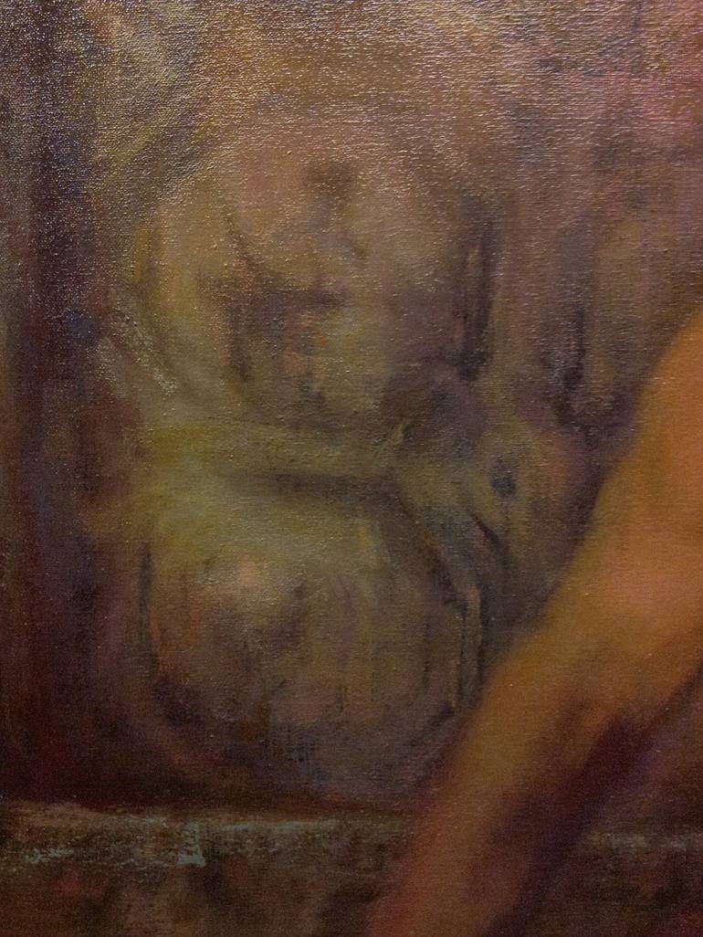 Original Figurative Nude Painting by Vaughn Gillson