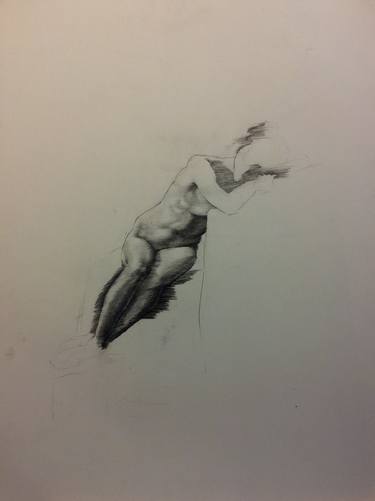 Original Nude Drawings by Vaughn Gillson