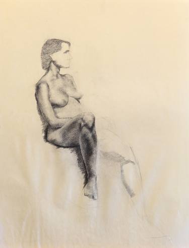 Original Nude Drawings by Vaughn Gillson