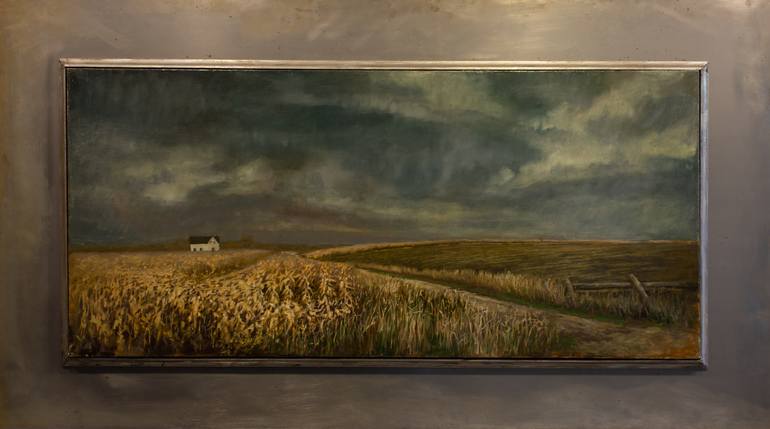 Original Fine Art Rural life Painting by Vaughn Gillson
