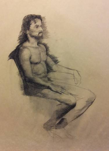 Original Nude Drawings by Vaughn Gillson