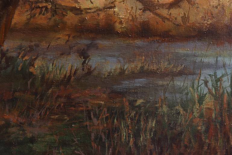 Original Figurative Landscape Painting by Vaughn Gillson