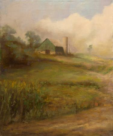 Original Impressionism Rural life Paintings by Vaughn Gillson
