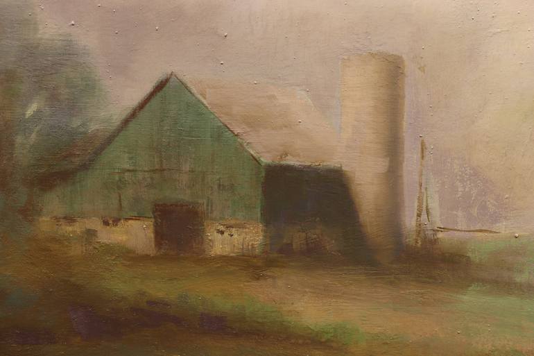 Original Impressionism Rural life Painting by Vaughn Gillson