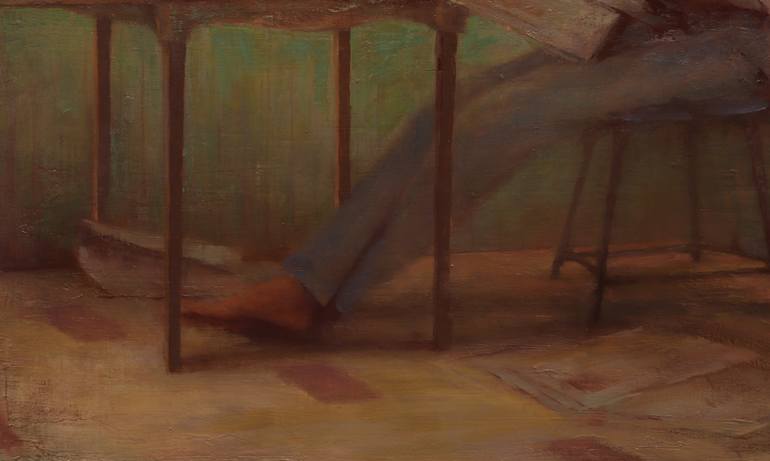 Original Figurative People Painting by Vaughn Gillson