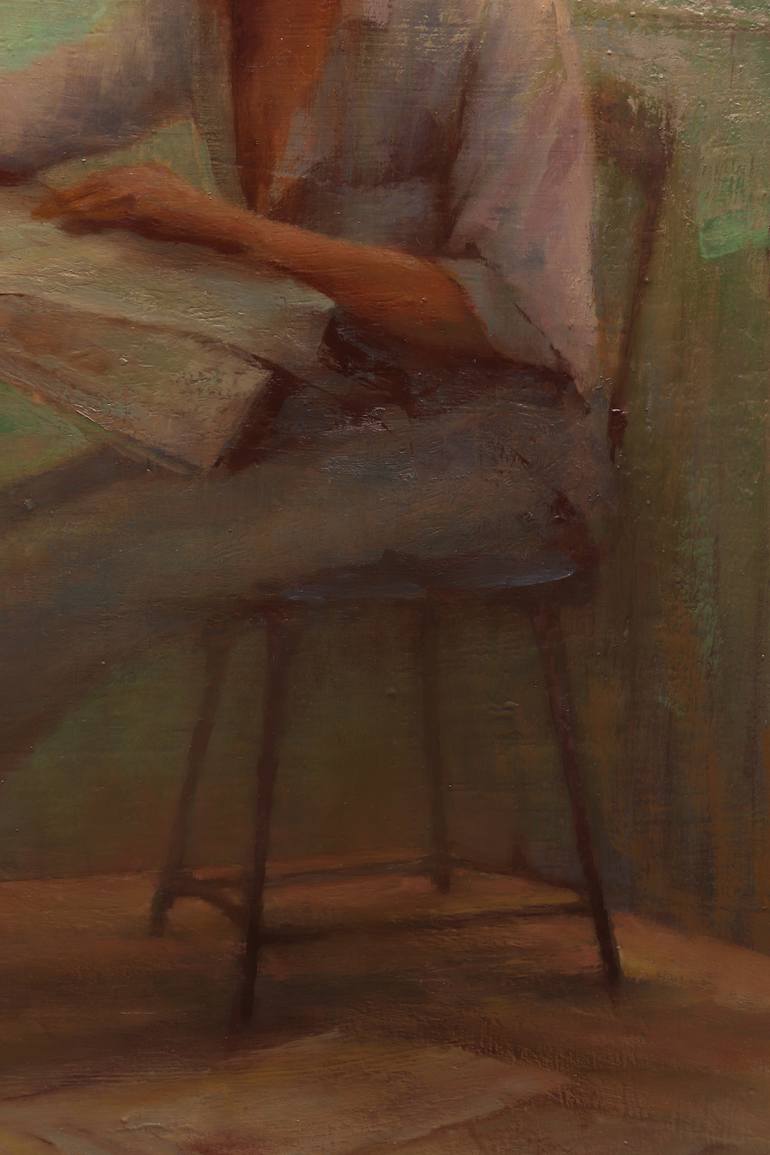 Original Figurative People Painting by Vaughn Gillson