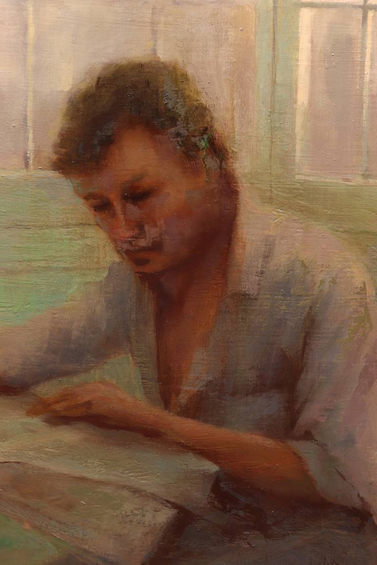 Original Figurative People Painting by Vaughn Gillson