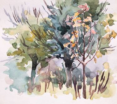 Print of Garden Paintings by Nadejda Lungu