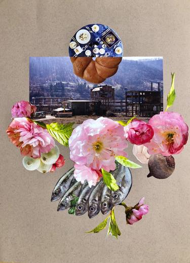 Print of Time Collage by Nadejda Lungu