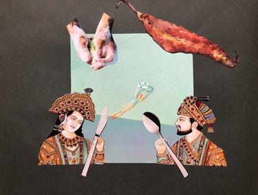 Print of Figurative Cuisine Collage by Nadejda Lungu