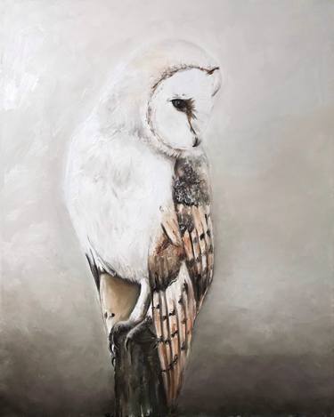Barn Owl Painting Paintings For Sale Saatchi Art