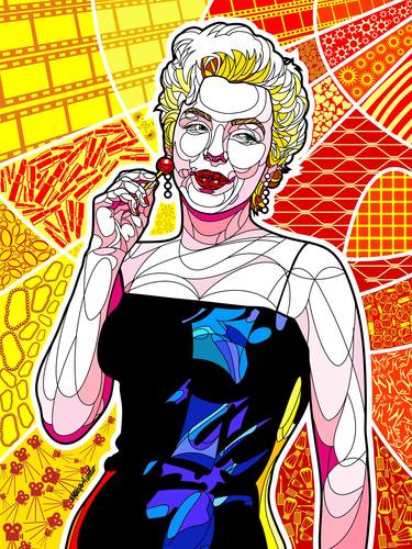 Print of Pop Art Pop Culture/Celebrity Paintings by Marcos Aurelio