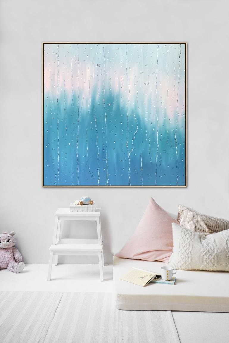 Original Abstract Water Painting by Alanah Jarvis