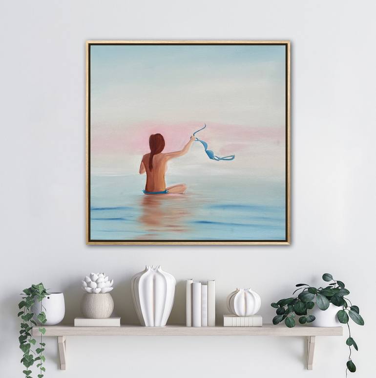 Original Realism Seascape Painting by Alanah Jarvis