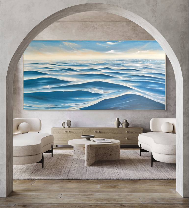 Original Seascape Painting by Alanah Jarvis