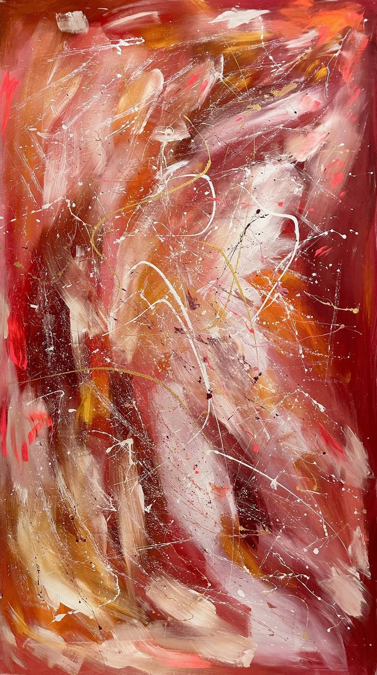 Original Abstract Expressionism Abstract Painting by Alanah Jarvis