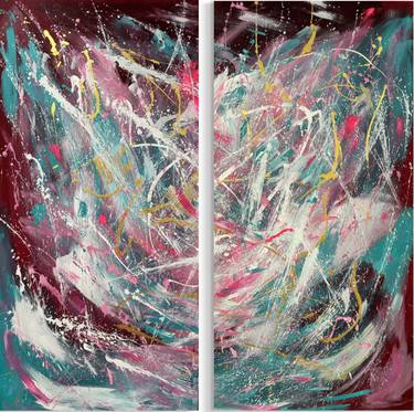 Original Abstract Painting by Alanah Jarvis