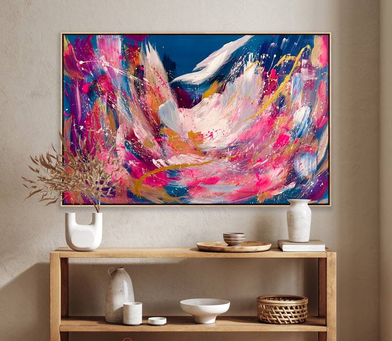 Original Abstract Painting by Alanah Jarvis