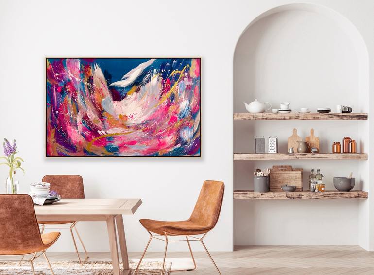 Original Abstract Painting by Alanah Jarvis