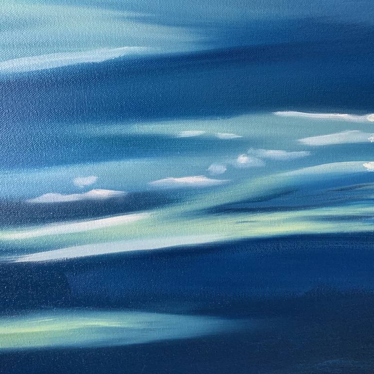 Original Abstract Expressionism Seascape Painting by Alanah Jarvis