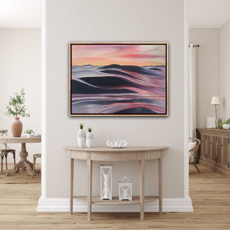 Original Abstract Seascape Painting by Alanah Jarvis