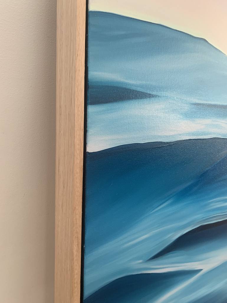 Original Abstract Seascape Painting by Alanah Jarvis