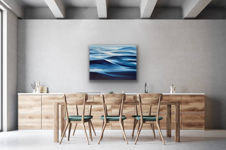 Original Abstract Seascape Painting by Alanah Jarvis