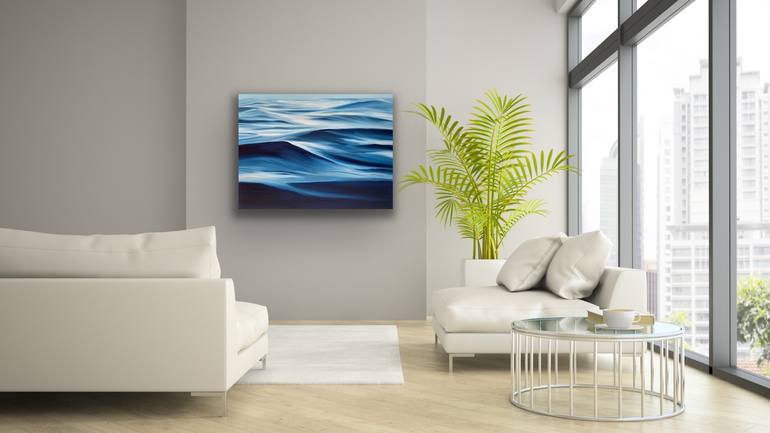 Original Abstract Seascape Painting by Alanah Jarvis