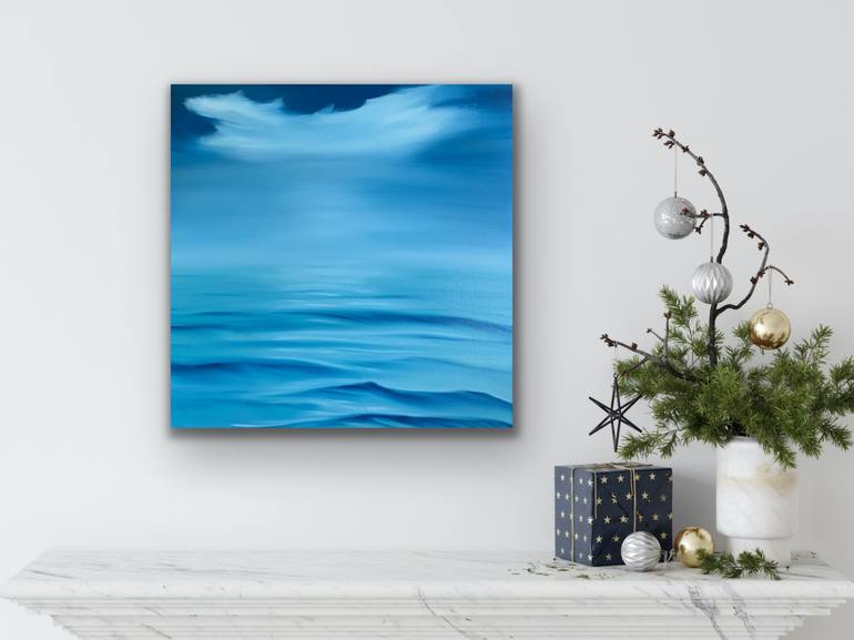 Original Abstract Seascape Painting by Alanah Jarvis