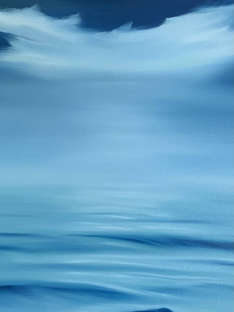 Original Abstract Seascape Painting by Alanah Jarvis