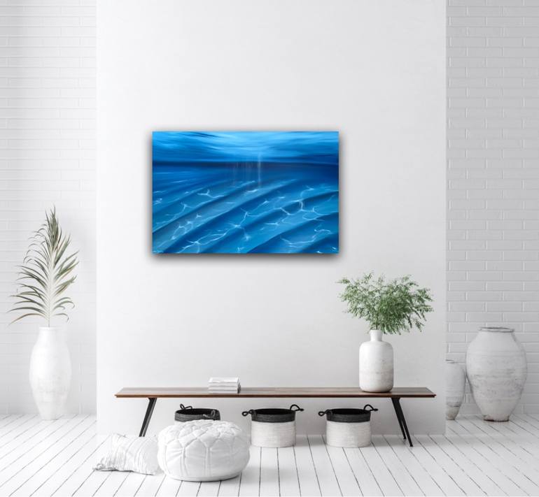 Original Abstract Seascape Painting by Alanah Jarvis