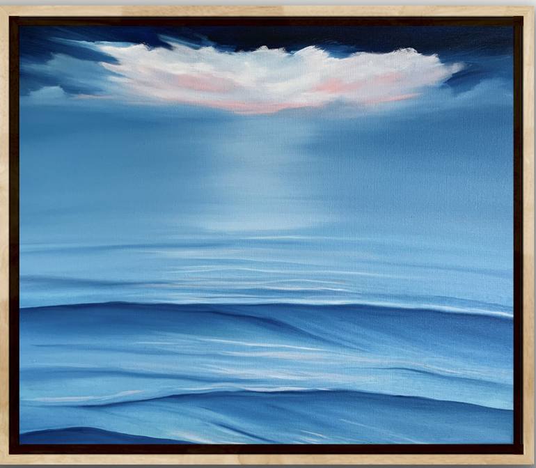 Original Abstract Seascape Painting by Alanah Jarvis