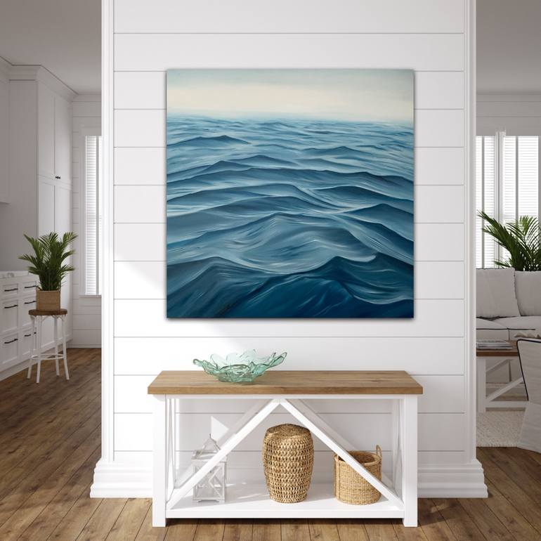 Original Illustration Seascape Painting by Alanah Jarvis