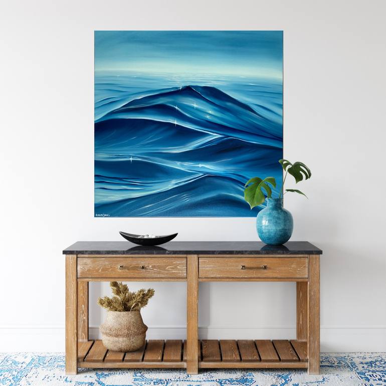 Original Illustration Seascape Painting by Alanah Jarvis