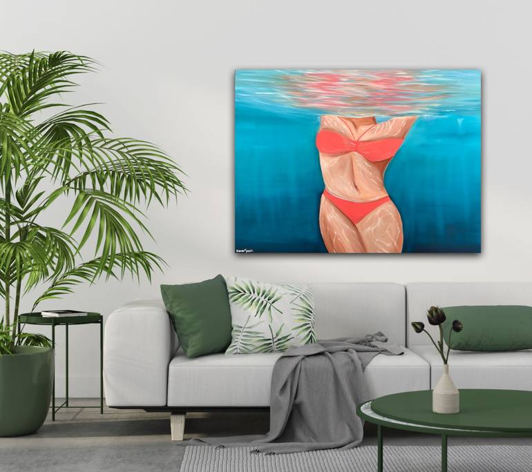 Original Figurative Women Painting by Alanah Jarvis