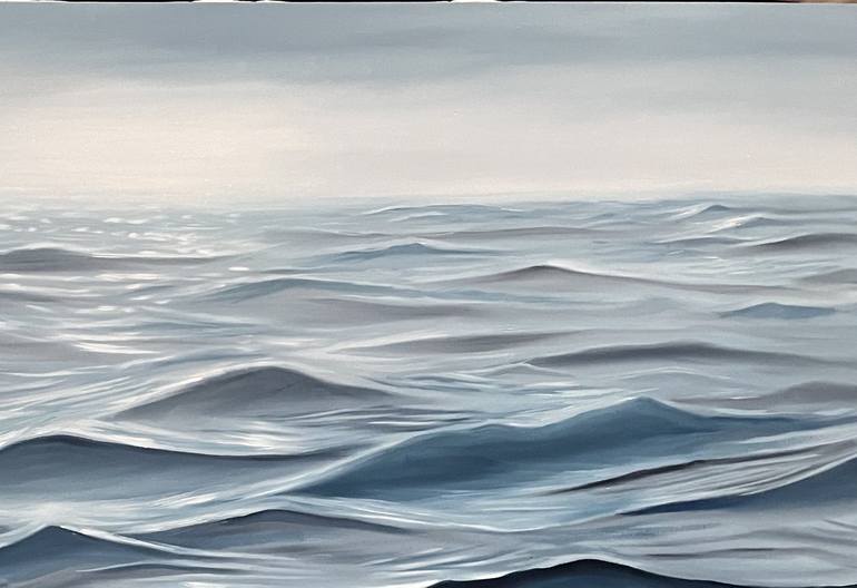 Original Illustration Seascape Painting by Alanah Jarvis