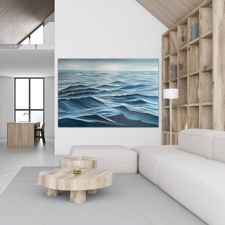 Original Illustration Seascape Painting by Alanah Jarvis